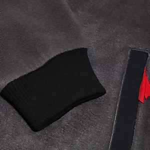 Unisex Blockback Full-zip Fleece - Grey/Black