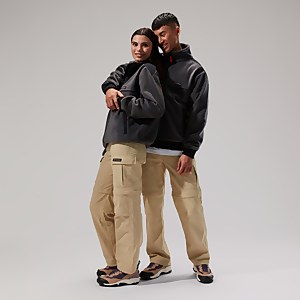 Unisex Blockback Full-zip Fleece - Grey/Black