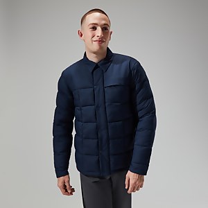 Men's Nollan Insulated Shirt Jacket - Dark Blue