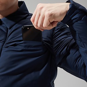 Men's Nollan Insulated Shirt Jacket - Dark Blue