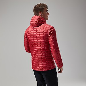 Cuillin Isolierender Hoodie für Herren - Dunkelrot