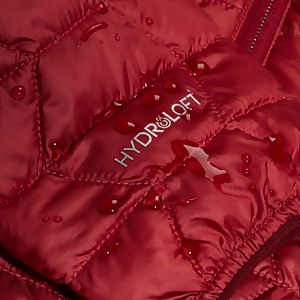 Women's Cuillin Insulated Hoody - Dark Red