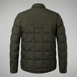 Men's Nollan Insulated Shirt Jacket - Dark Green