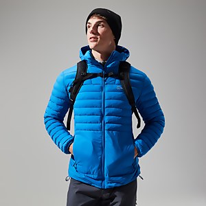 Affine Jacke für Herren Blau - L