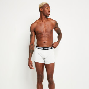 3 Pack Boxers – White / White / White