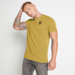 11 Degrees Core T-Shirt – Gold Palm