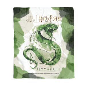 Harry Potter Slytherin Fleece Blanket Homeware Zavvi Ireland