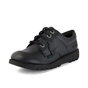 Youth Unisex Kick Lo Leather Alternative Black