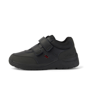 Junior Boys Stomper Mid Leather Black - 13
