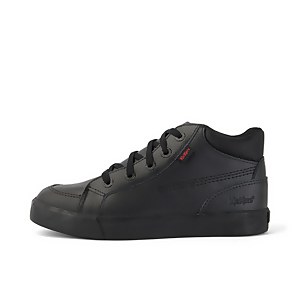 Youth Mens Tovni Hi Leather Black - 6