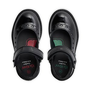 Infant Girls Lachly Star Mj Patent Leather Black