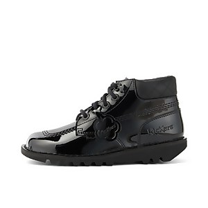 Kickers kick hi patent boots clearance