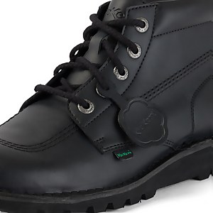 Adult Unisex Kick Hi Leather Alternative Black