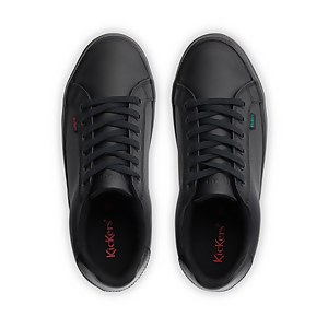 Adult Womens Tovni Stack Shine Leather Black