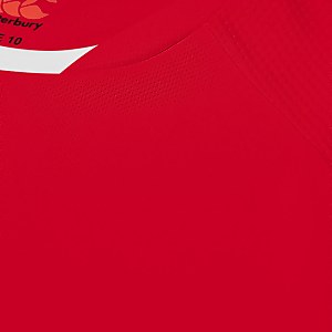 Womens Club Dry Tee Red