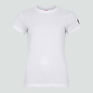 Womens Club Plain Tee White