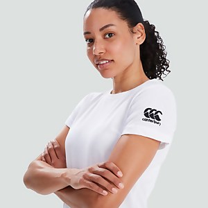 Womens Club Plain Tee White