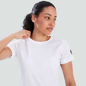 Womens Club Plain Tee White
