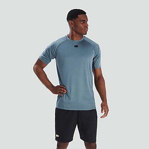 MENS VAPODRI SUPER LIGHT TEE GREY - S