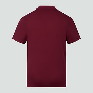 Junior Unisex Club Dry Polo Shirt Maroon