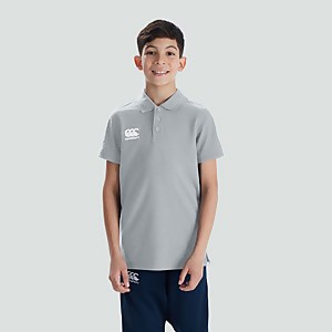 Junior Unisex Waimak Polo Shirt Grey