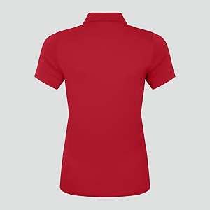 Womens Club Dry Polo Shirt Red