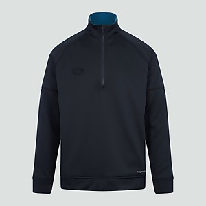 Mens 1/2 Zip Thermoreg Fleece Black