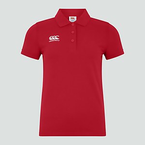 Junior Unisex Waimak Polo Shirt Red