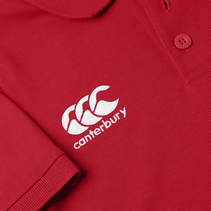 Junior Unisex Waimak Polo Shirt Red