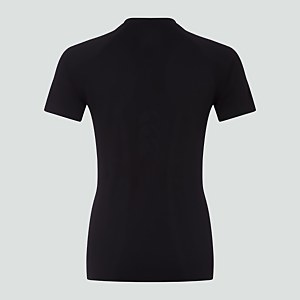 Womens Seamless Tee Black/Grey