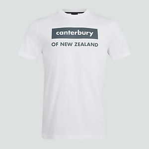 JUNIOR UNISEX LOGO TEE WHITE