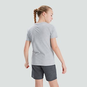 Junior Unisex Club Plain Tee Grey
