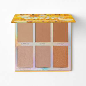 A bh cosmetics Weekend Vibes Belgian Waffle - 6 Color Baked Bronzer & Highlighter Palette