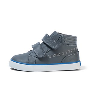 Infant Boys Tovni Hi Padded Leather Grey - 6