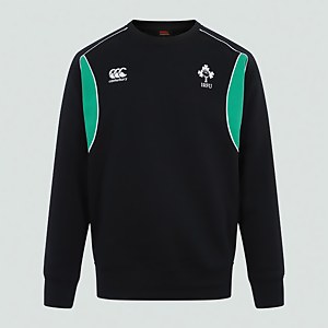 CANTERBURY IRE CLASSIC CREW SWEATSHIRT AM BLK/GRN