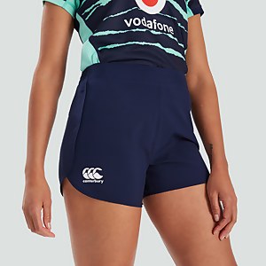 Womens Ireland Woven Gym Shorts Blue