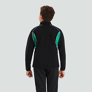 CANTERBURY IRE CLASSIC QZ FLEECE JU BLK/GRN