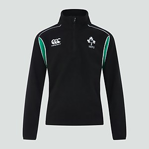 CANTERBURY IRE CLASSIC QZ FLEECE JU BLK/GRN
