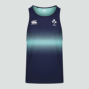 CANTERBURY IRE POLY TRAINING SINGLET AM GREEN