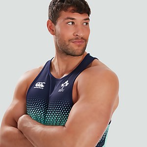 CANTERBURY IRE POLY TRAINING SINGLET AM GREEN