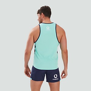 CANTERBURY IRE POLY TRAINING SINGLET AM GREEN