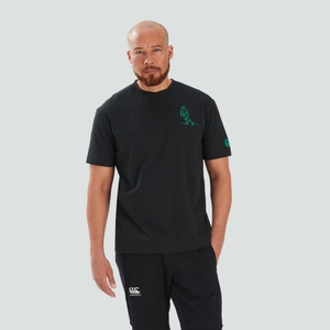 CANTERBURY IRE O/S HEROES TEE AU BLK/GRN - XL
