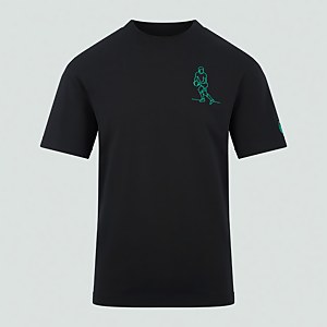 Adult Unisex Ireland Unisex Heroes Tee Black/Green