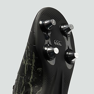 Junior Unisex Phoenix Team Soft Ground Boots Black/Grey
