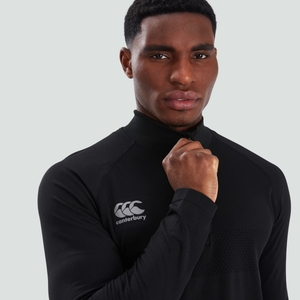 CANTERBURY SEAMLESS 1ST LAYER AM BLK/GRY