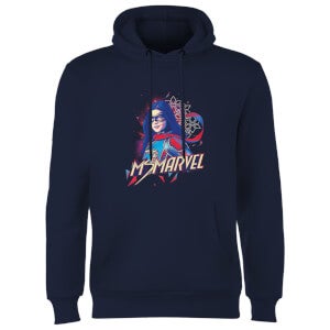 Ms Marvel Fade Hoodie - Navy | Pop In A Box España