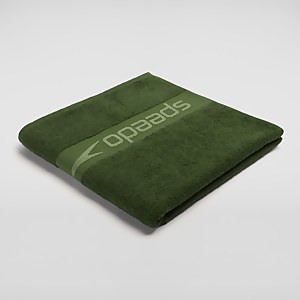 Speedo Border Towel Green - ONE SIZE
