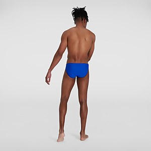 Eco EnduraFlex 5 cm Badehose Blau/Weiß für Herren