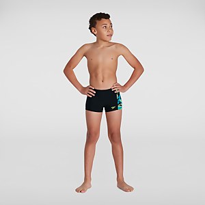 Boxer de bain Garçon Hyper Boom Panel bleu/vert - 9-10