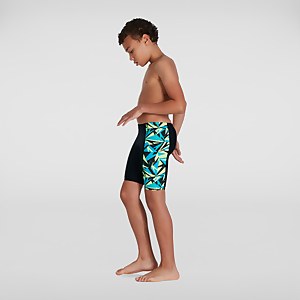 Hyper Boom Panel Schwimmhose Blau/Grün für Jungen